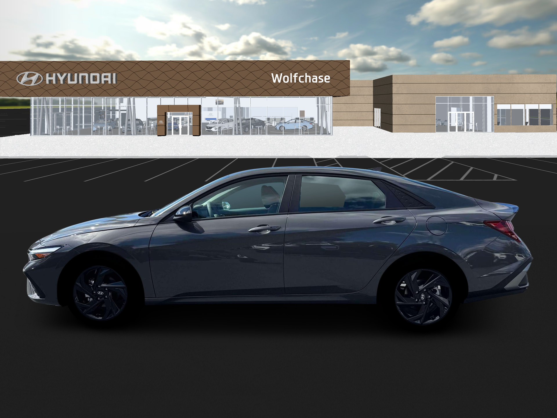 New 2026 Gray Hyundai SEL Sport image 3
