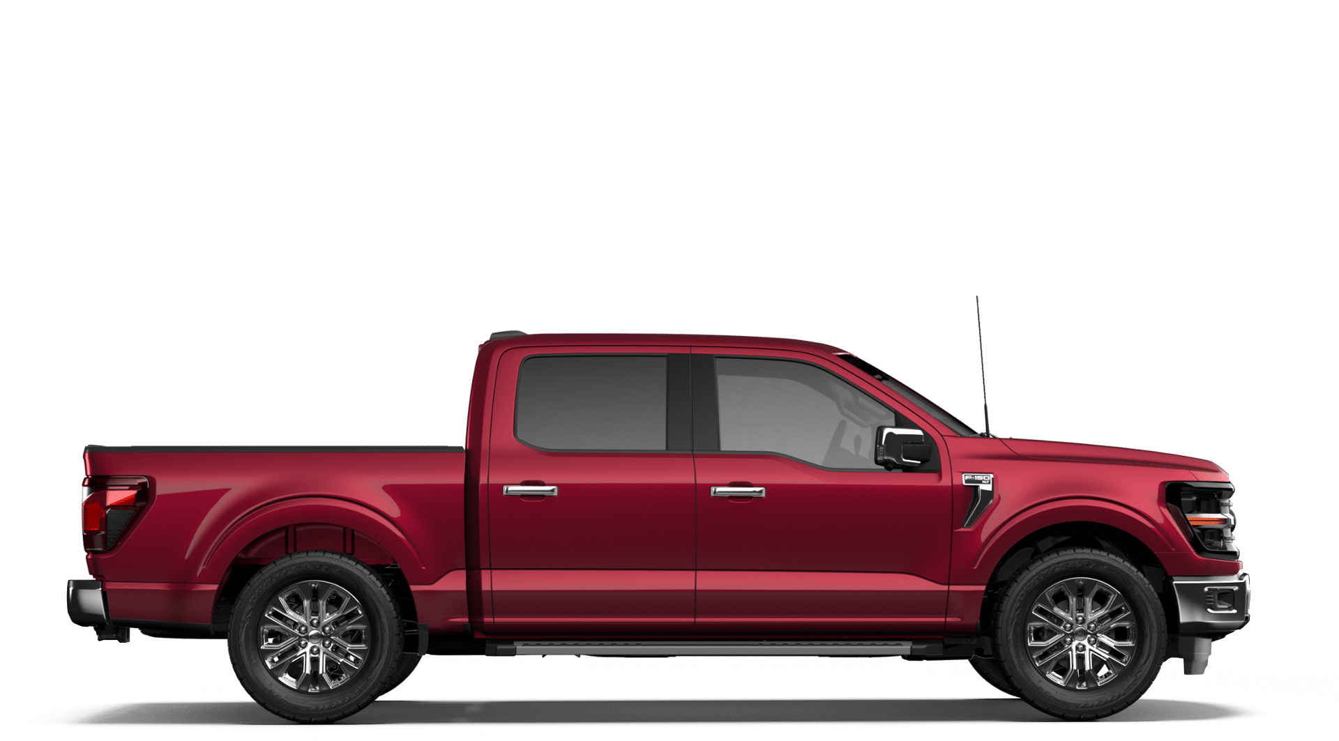 New 2026 Ruby Red Metallic Tinted Clearcoat Ford XLT image 5