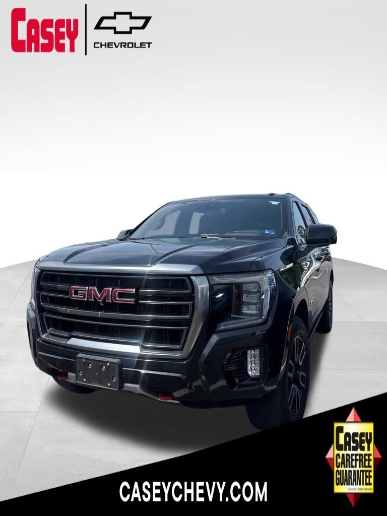 Used 2021 Black GMC AT4 image 1