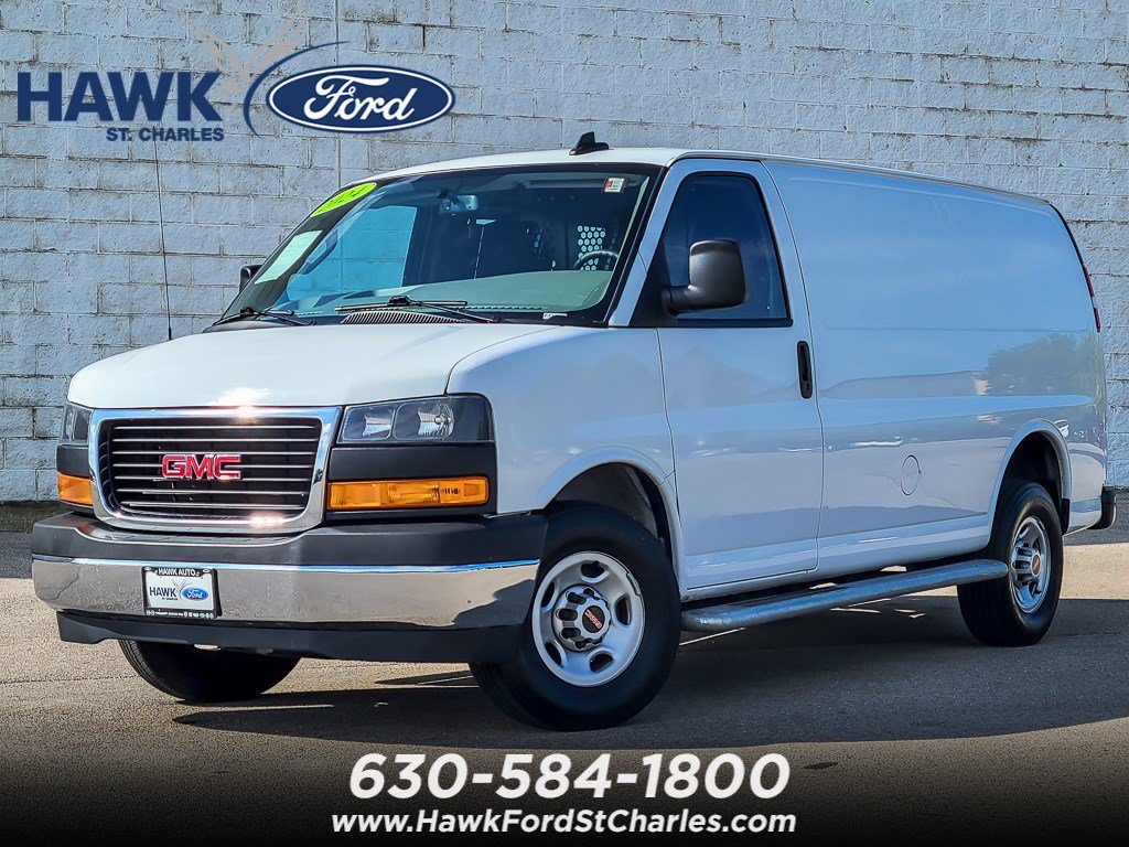 Used 2024 Summit White GMC CARGO image 1
