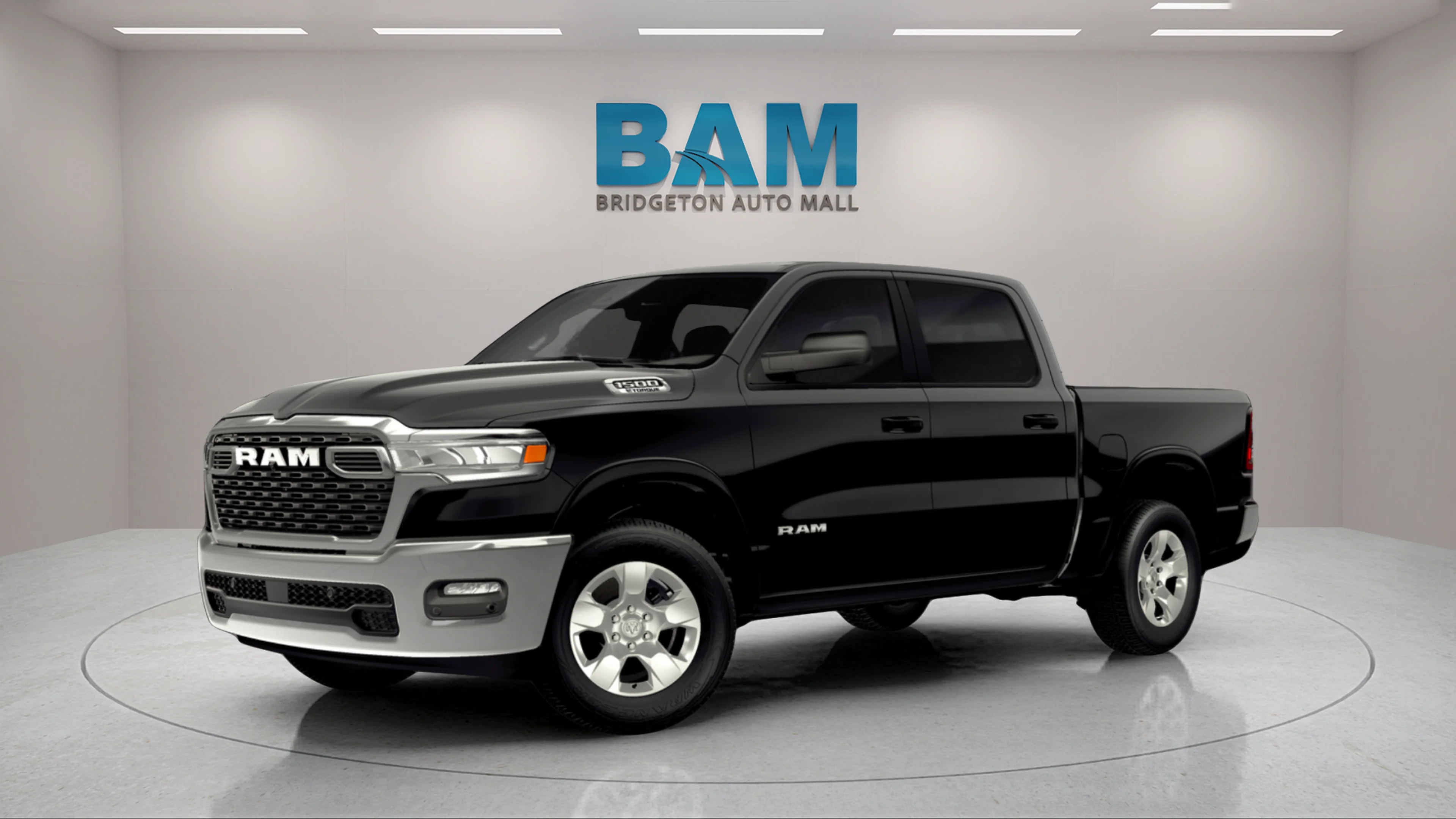 New 2026 Diamond Black Crystal Pearlcoat Ram Big Horn image 13