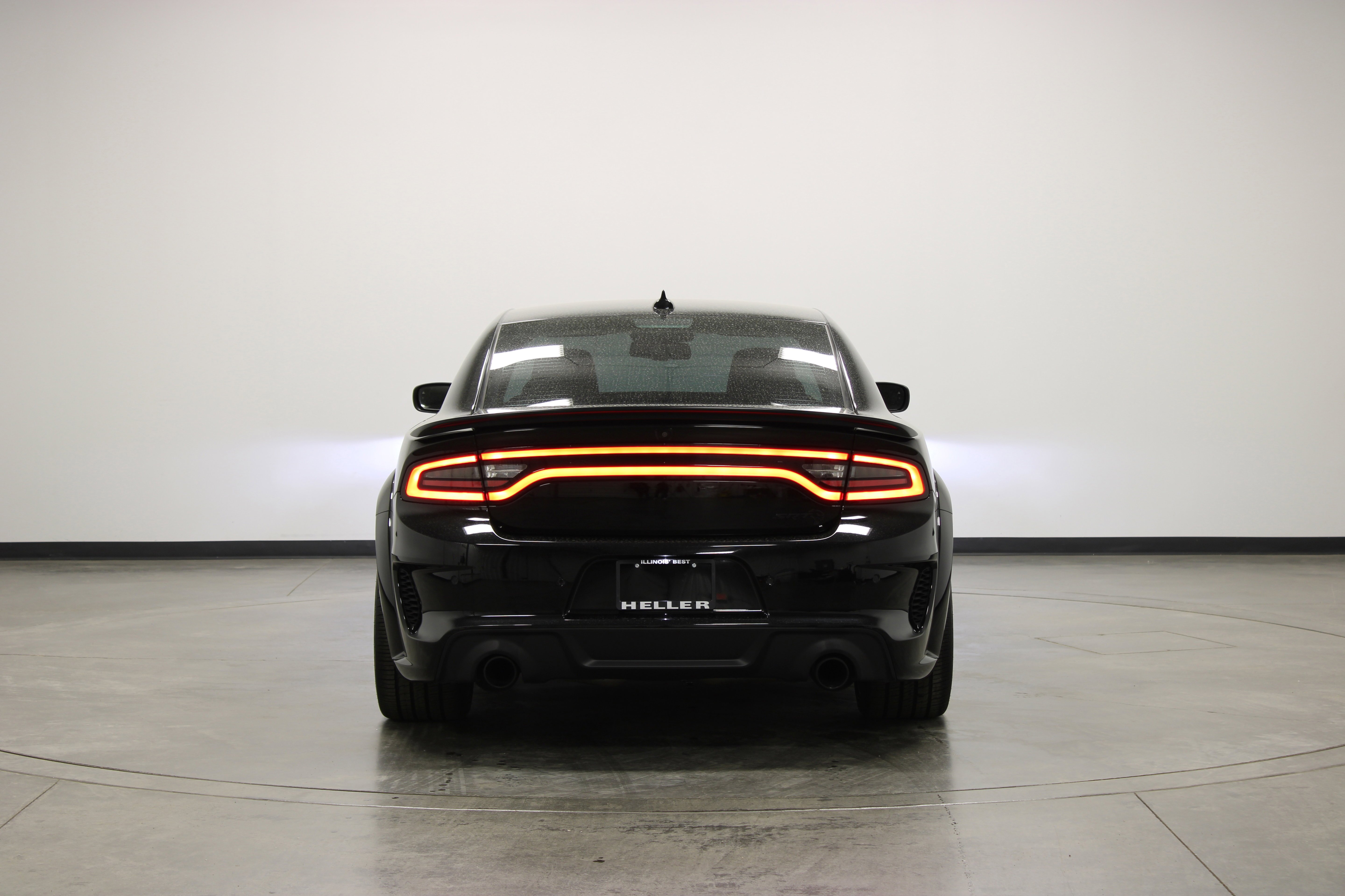 Used 2023 Pitch Black Clearcoat Dodge SRT Hellcat Widebody image 7