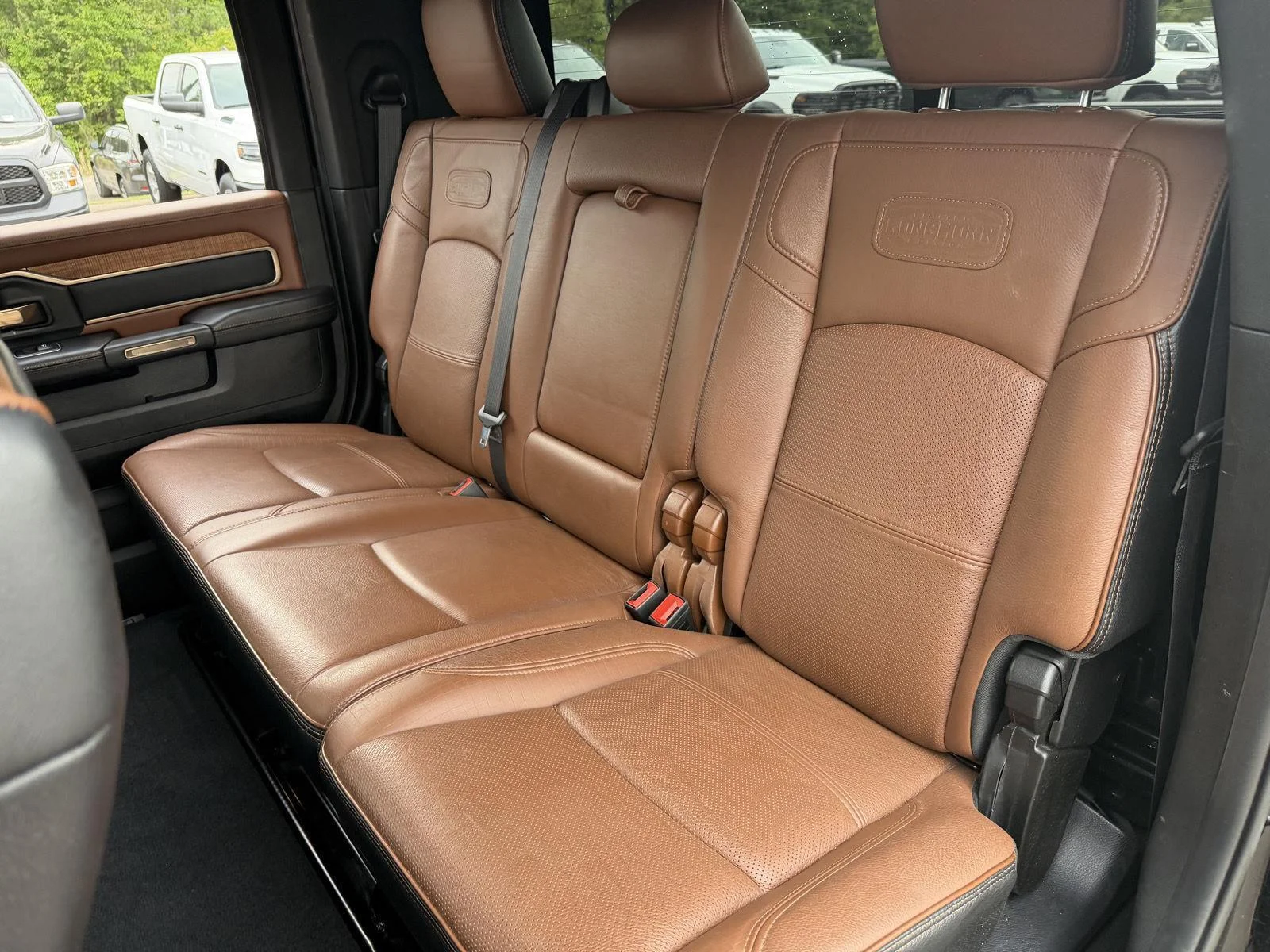 Used 2022 Diamond Black Crystal Pearlcoat Ram Longhorn image 18