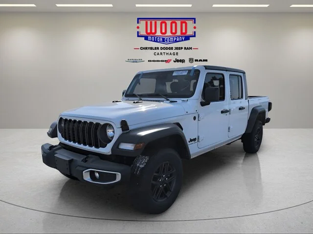 Used 2025 Bright White Clearcoat Jeep Sport S image 7