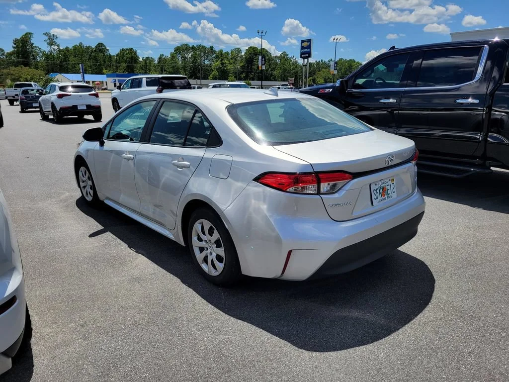Used 2024 Silver Toyota LE image 3