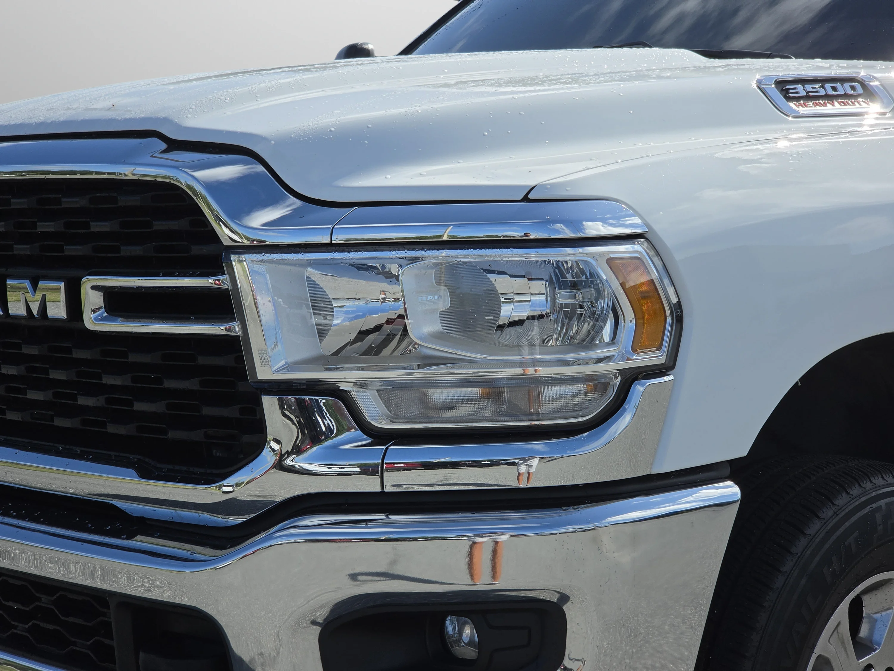 Used 2024 Bright White Clearcoat Ram Big Horn image 35
