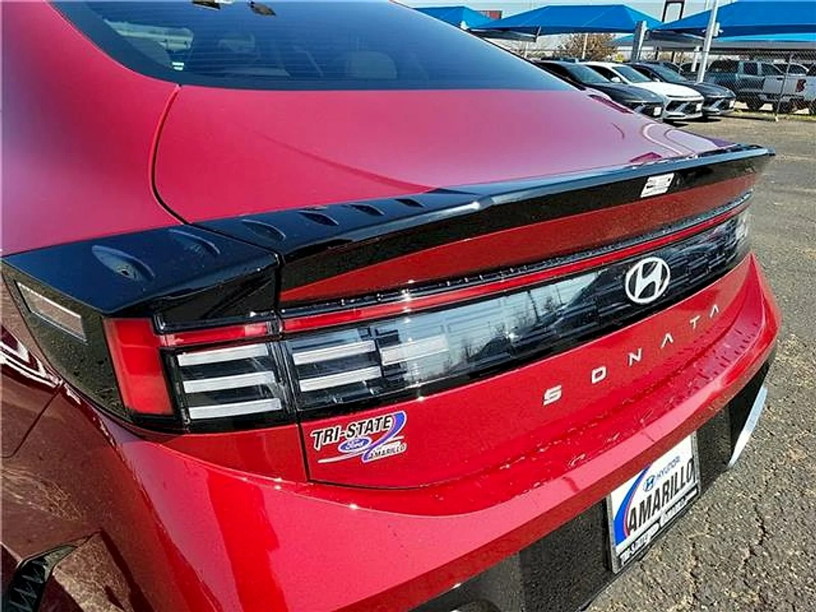 New 2026 Red Hyundai SEL Sport image 8