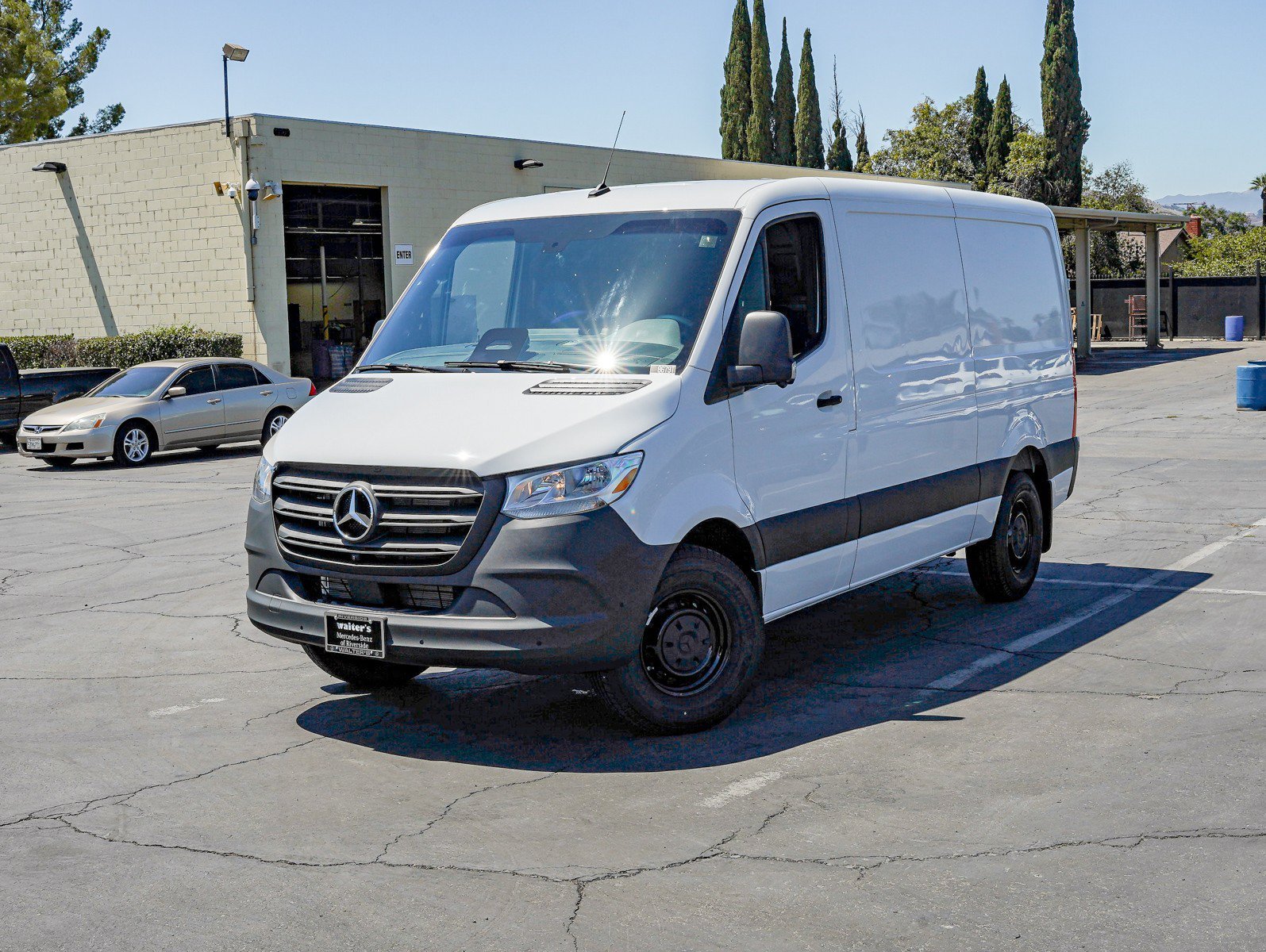 New 2026 Arctic White Mercedes-Benz 2500 Standard Roof I4 Diesel 144 RWD image 1