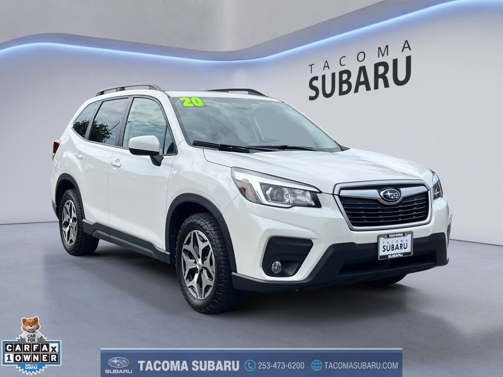 Used 2020 White Subaru Premium image 7