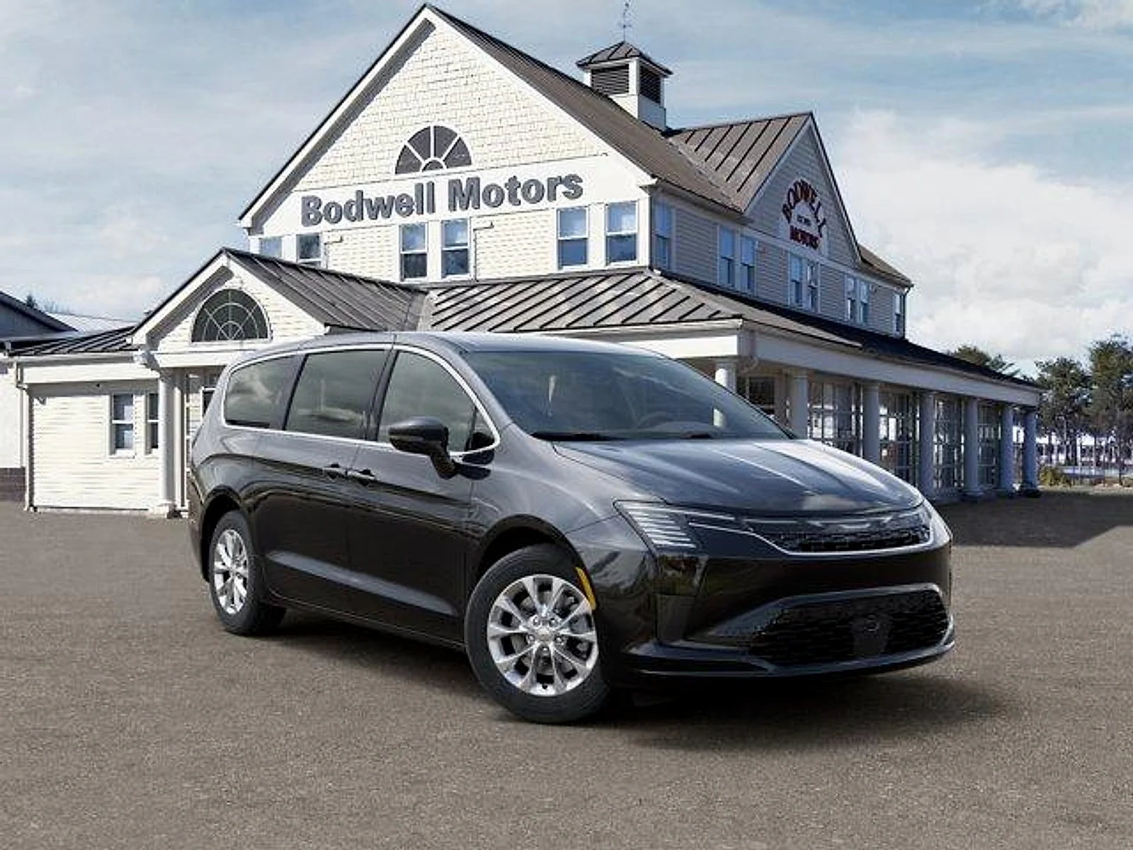 New 2027 Diamond Black Crystal Pearl-Coat Exterior Paint Chrysler Select AWD image 5