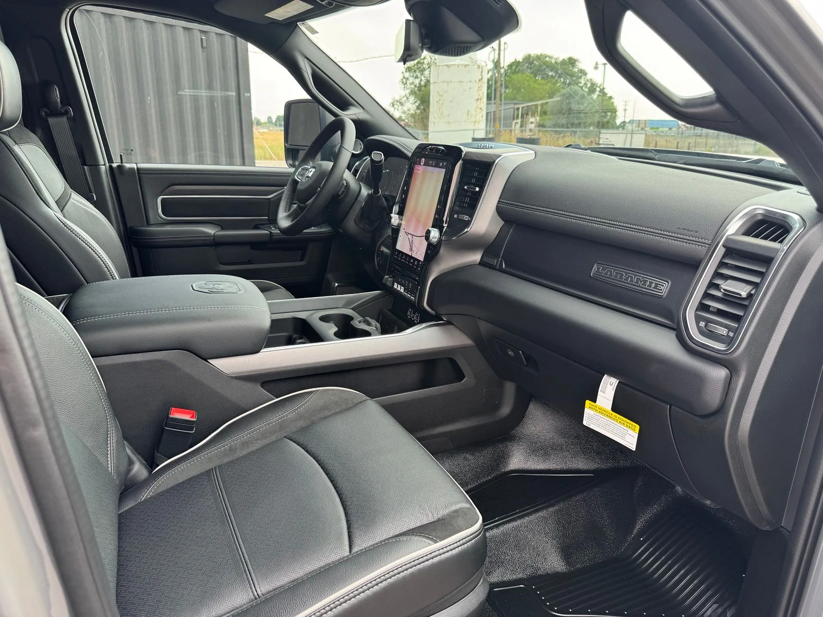 New 2026 Ceramic Gray Clearcoat RAM Laramie image 46