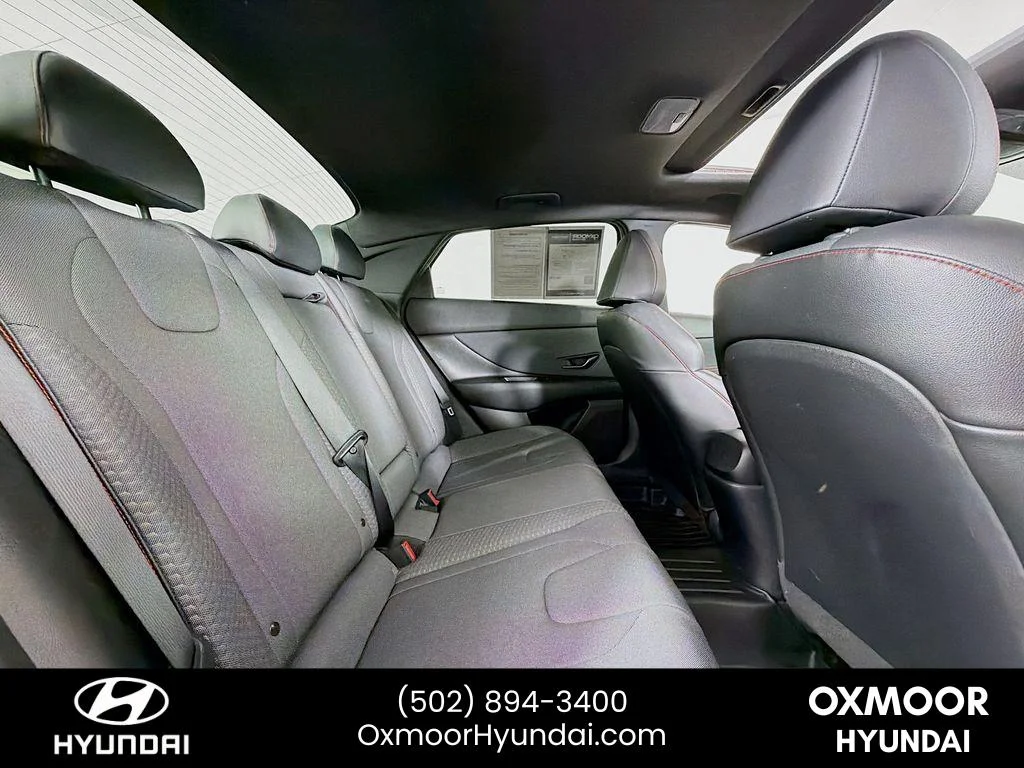 Used 2021 Scarlet Red Pearl Hyundai N Line image 26