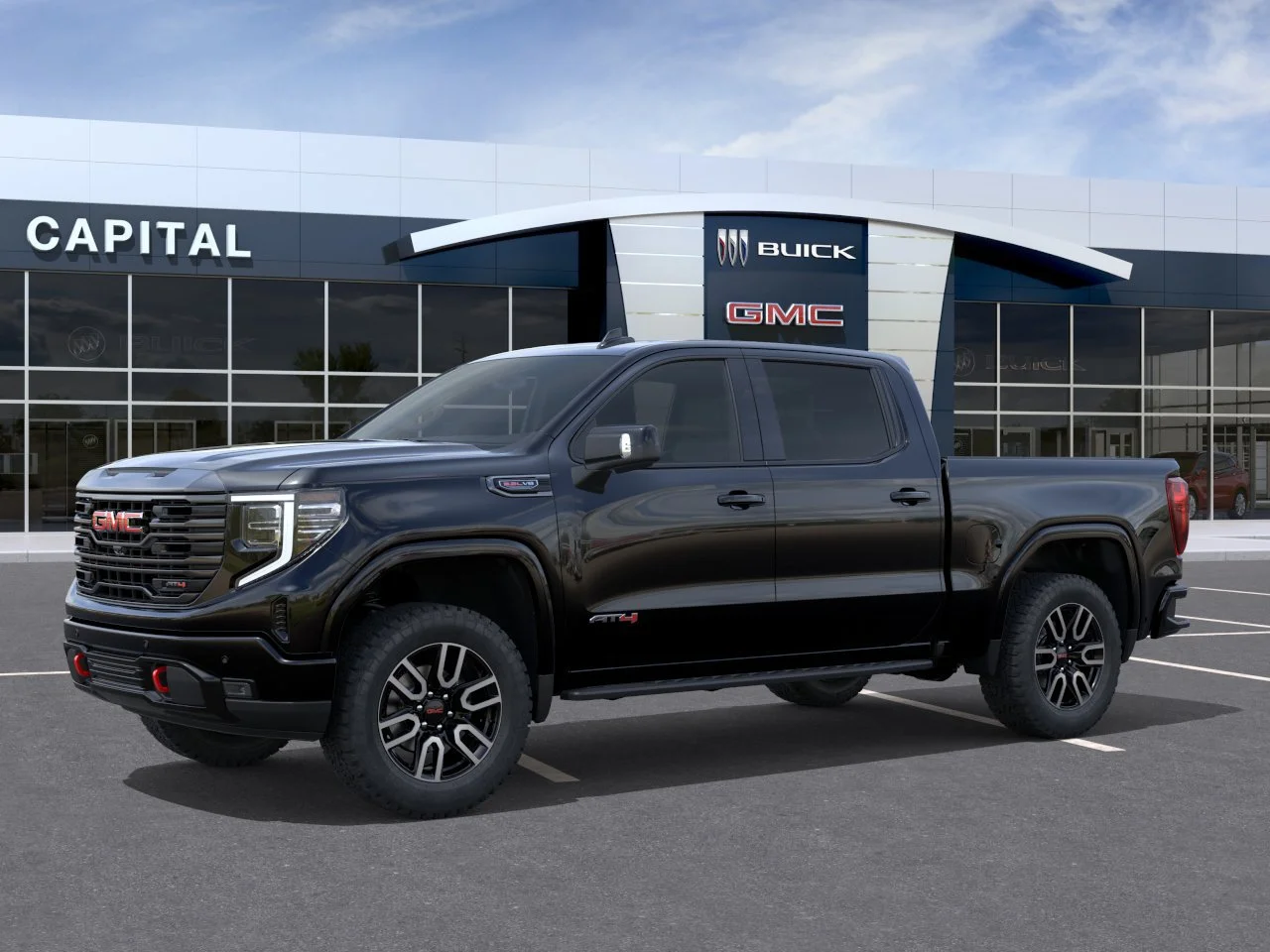 New 2026 ONYX BLACK GMC AT4 image 3