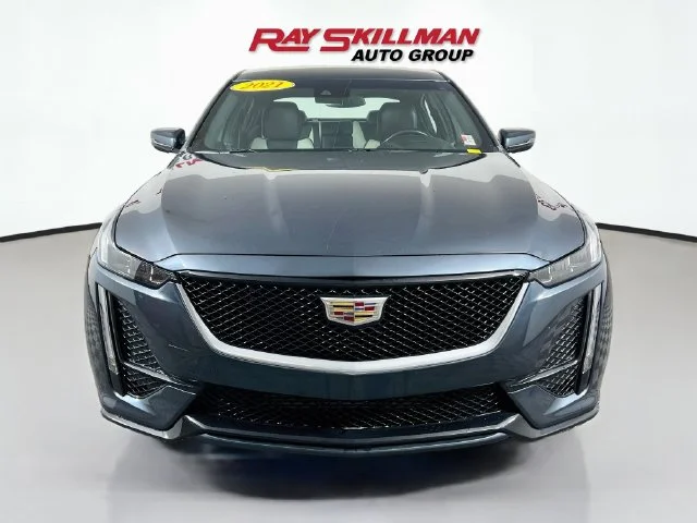 Used 2021 Gray Cadillac Sport image 2