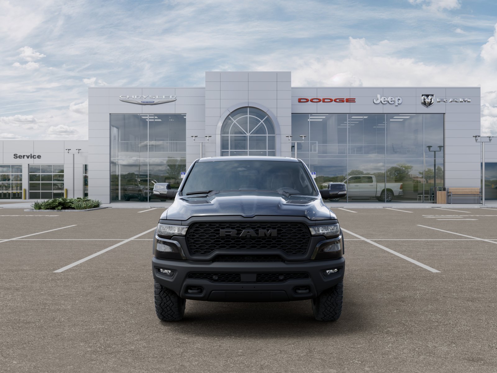 New 2026 Diamond Black Crystal Pearl-Coat Exterior Paint RAM Rebel image 21