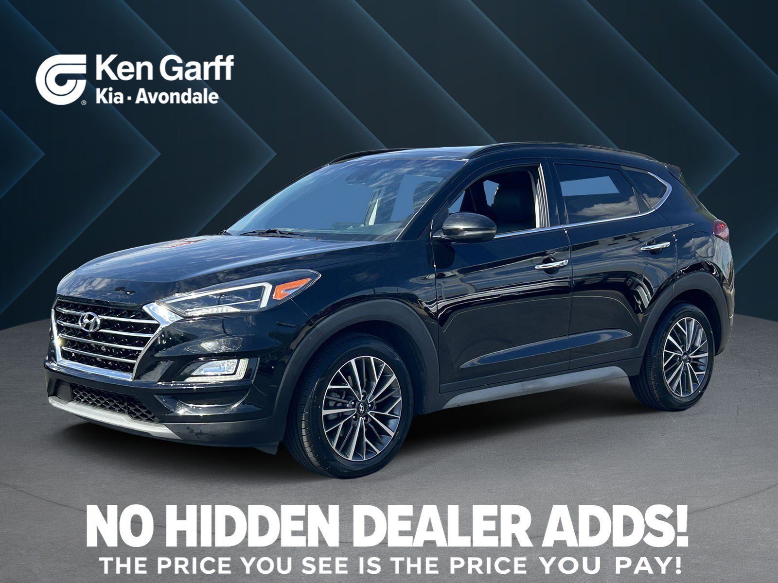 Used 2019 Black Noir Pearl Hyundai Ultimate image 1