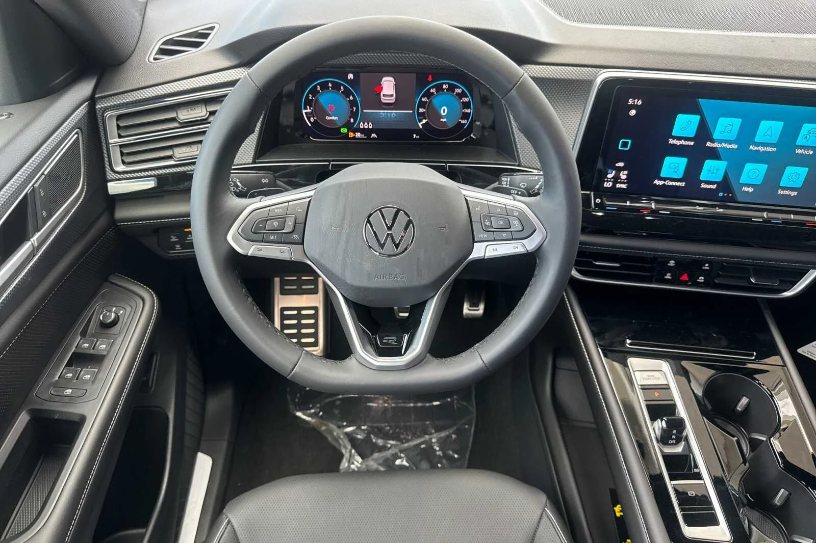 New 2026 Gray Volkswagen 2.0T SEL R-Line Black image 14