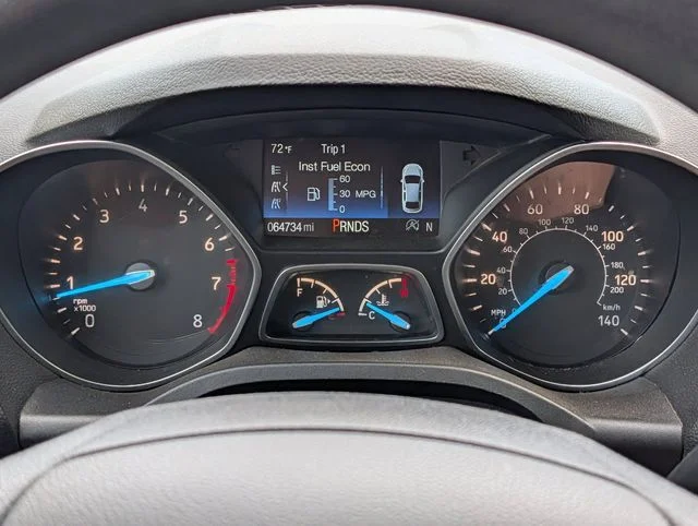 Used 2018 Lightning Blue Metallic Ford SE image 19