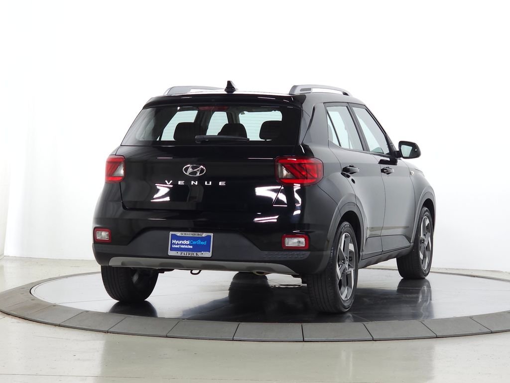Certified Used 2022 Black Noir Pearl Hyundai SEL image 10