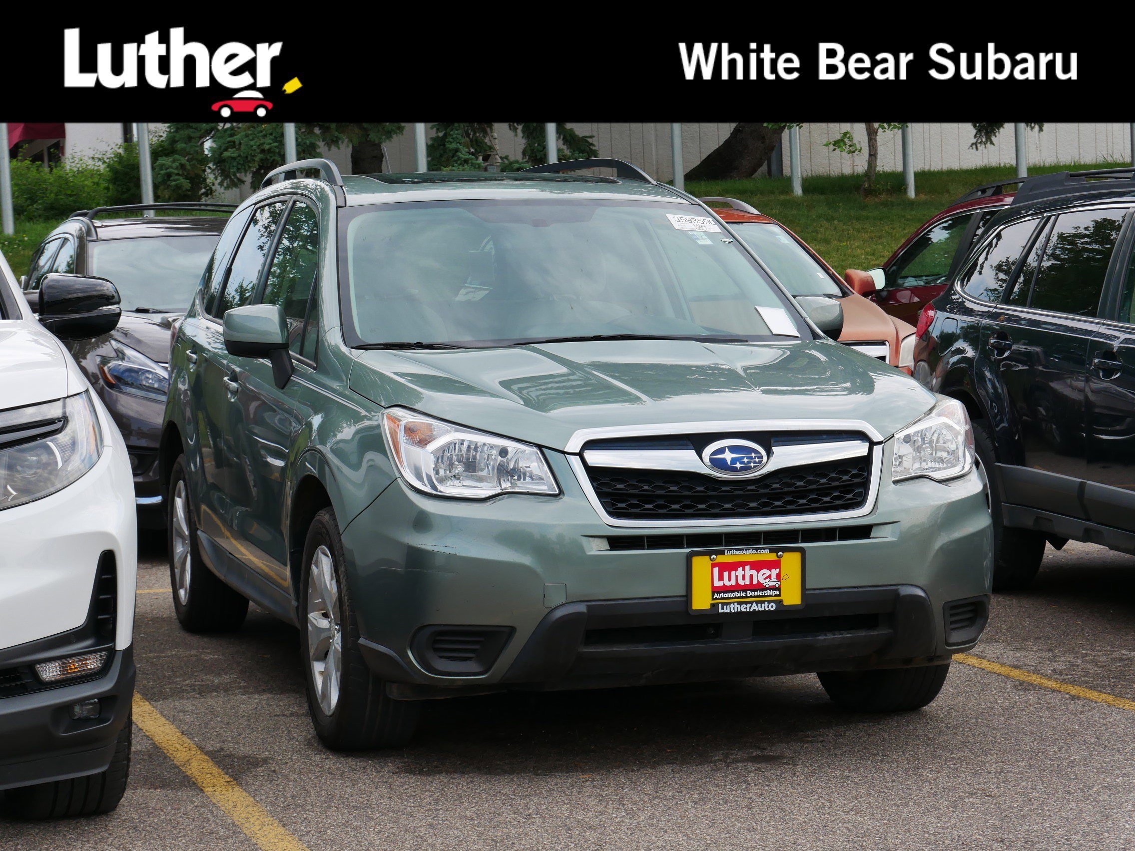 Used 2015 Jasmine Green Metallic Subaru 2.5i Premium image 1