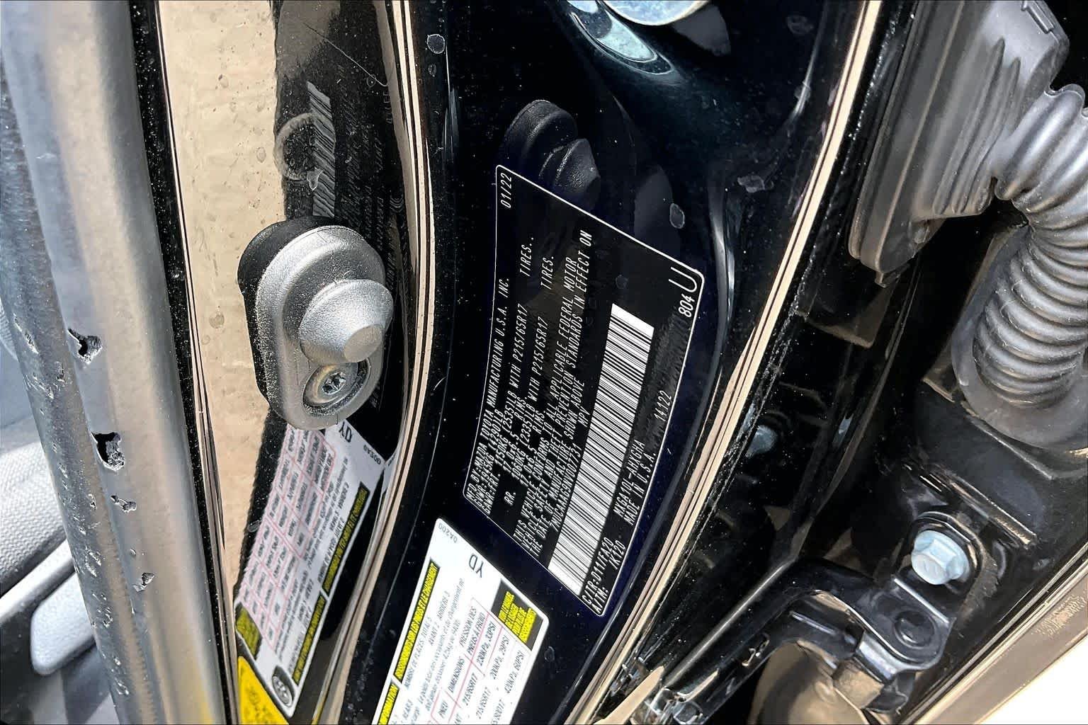 Used 2022 Jet Black Toyota LE image 34