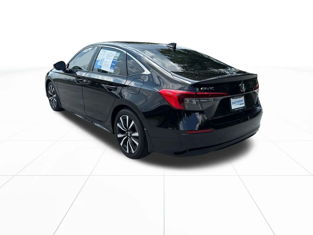 Certified Used 2024 Crystal Black Pearl Honda 1.5T 4D EX image 6