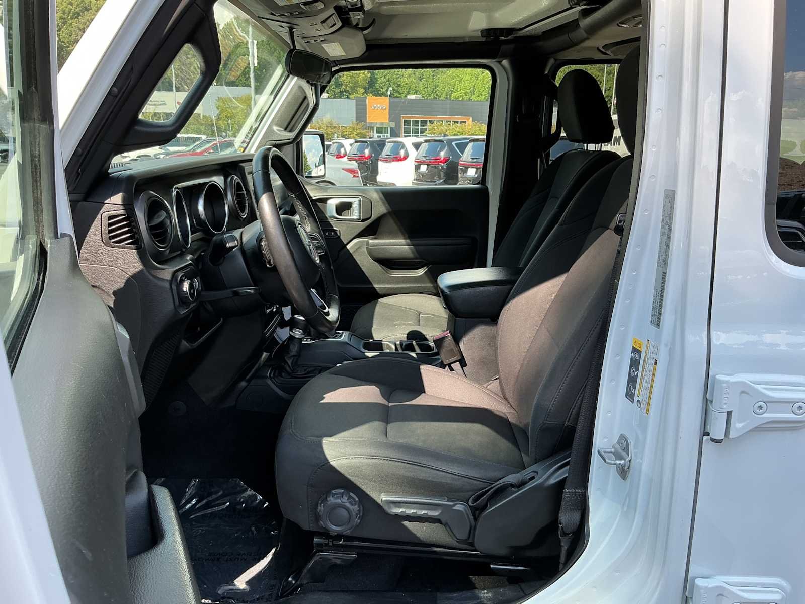 Used 2023 Bright White Clearcoat Jeep Sport S image 13