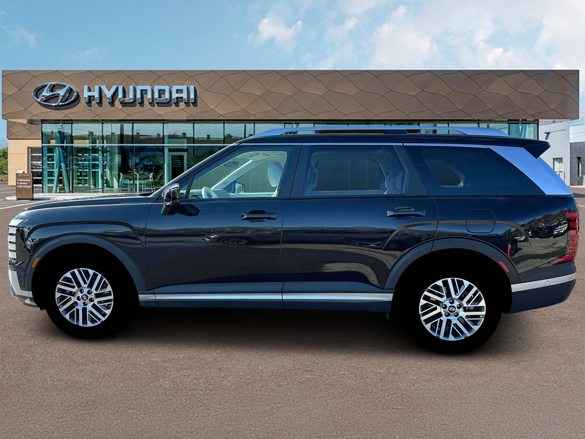New 2026 Black Hyundai SEL Premium FWD image 3