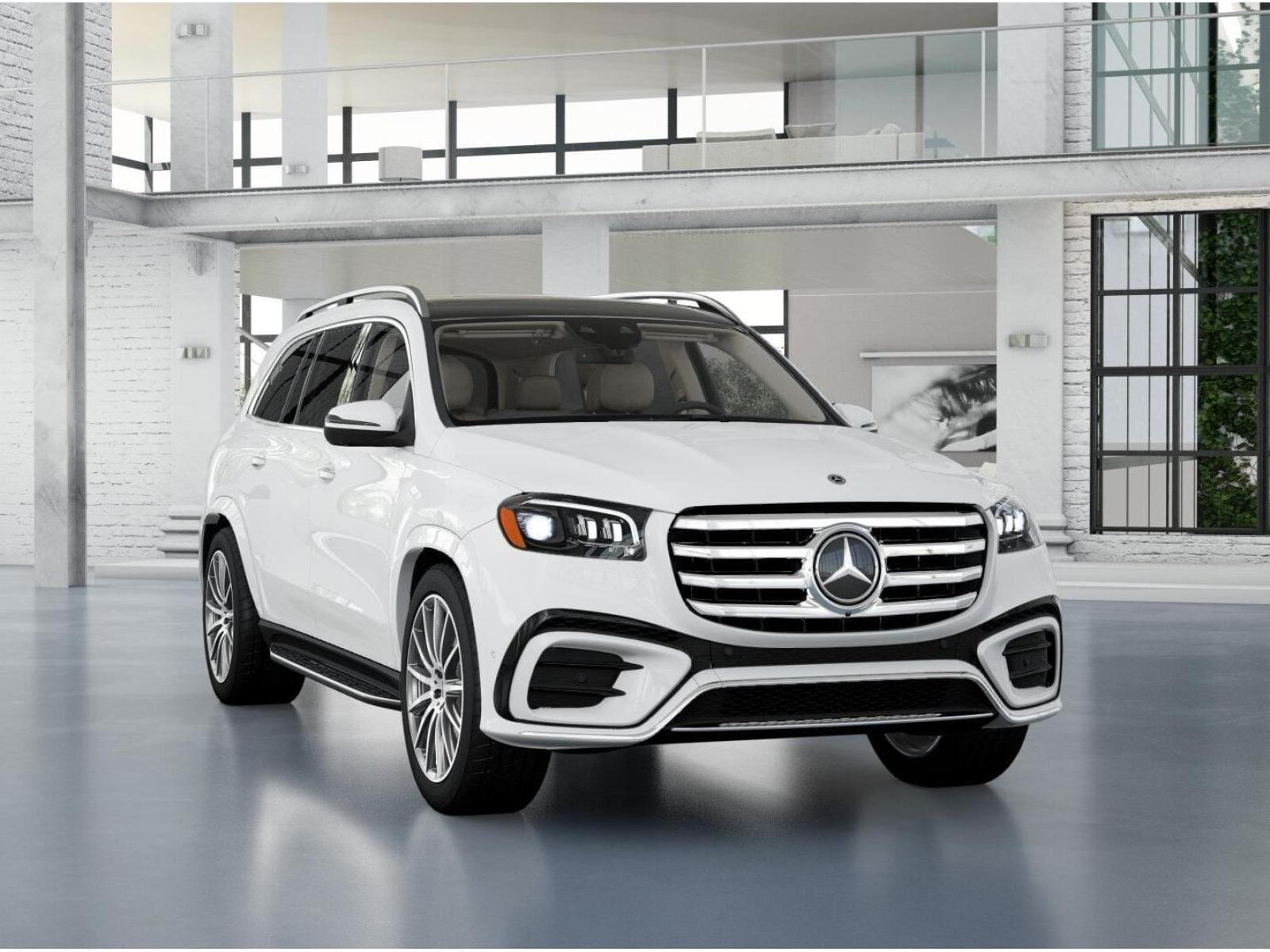 New 2026 Polar White Mercedes-Benz GLS450 image 9
