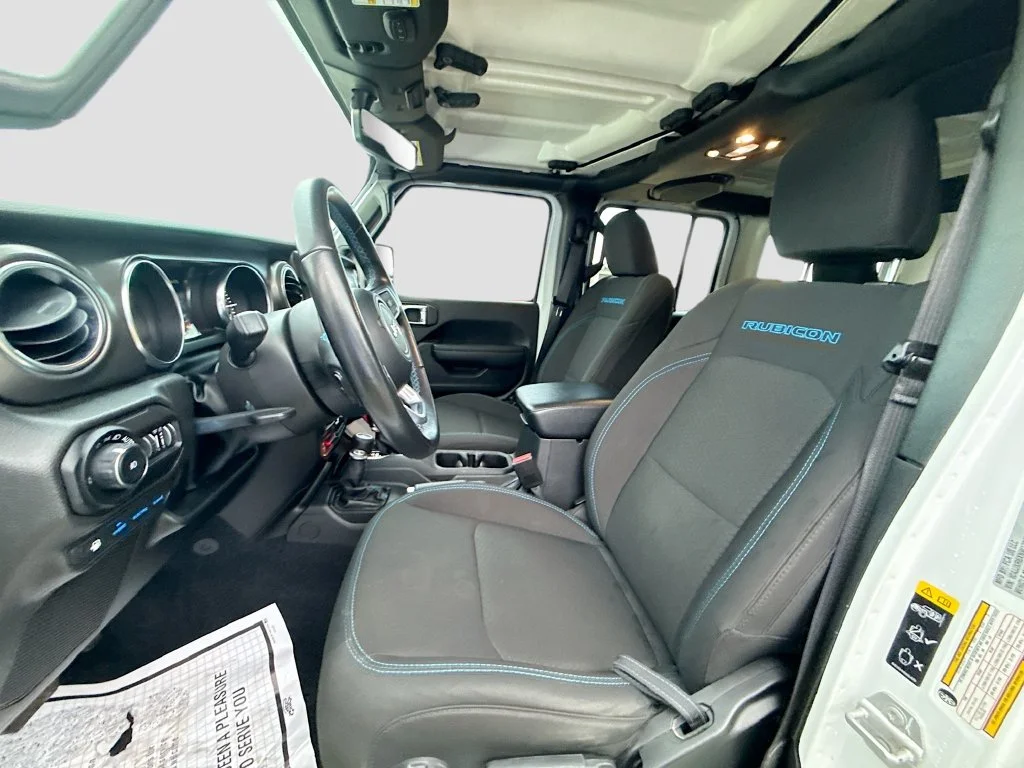 Used 2022 White Jeep Unlimited Rubicon 4xe image 24