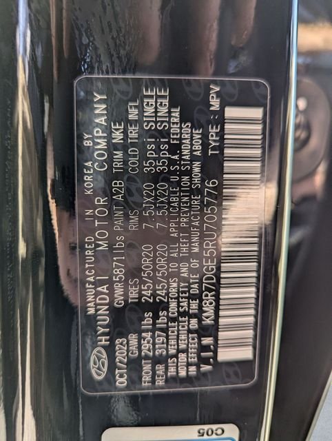 Used 2024 Black Hyundai Calligraphy Night Edition image 25