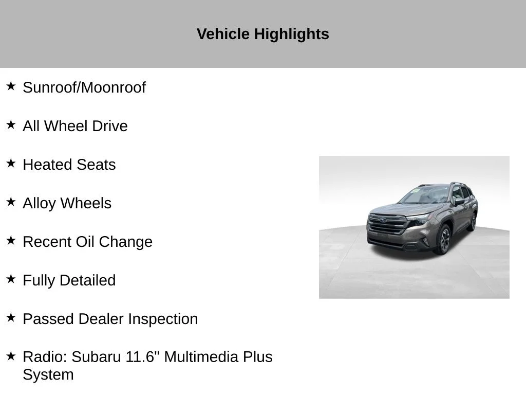 Used 2025 Brown Subaru Premium image 9