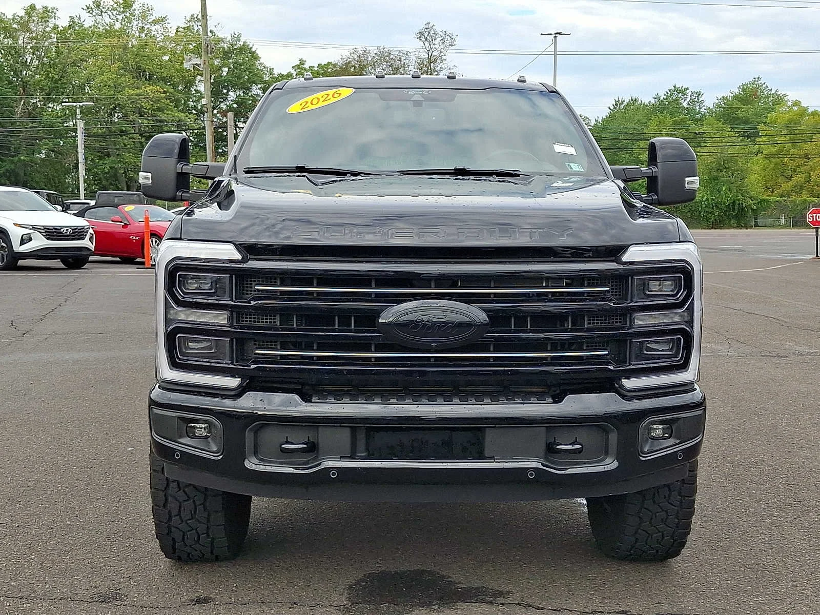 Used 2026 Agate Black Metallic Ford Platinum image 2