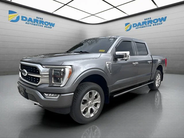 Used 2021 Gray Ford Platinum image 1