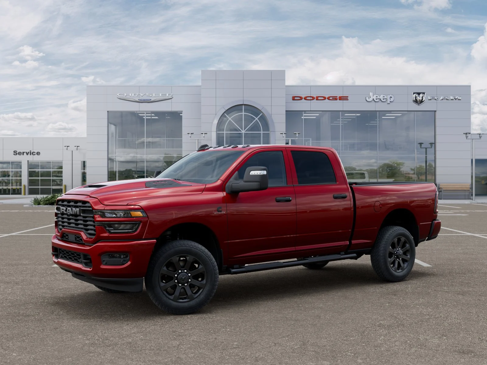New 2026 Molten Red Pearlcoat RAM  image 28
