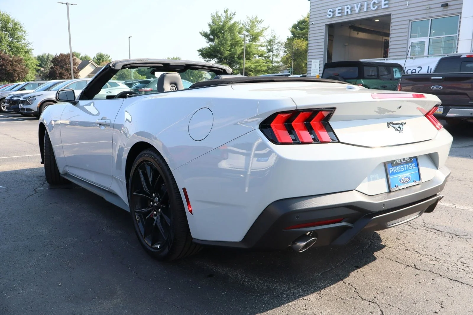 New 2026 Avalanche Gray Ford EcoBoost® Premium Convertible image 4