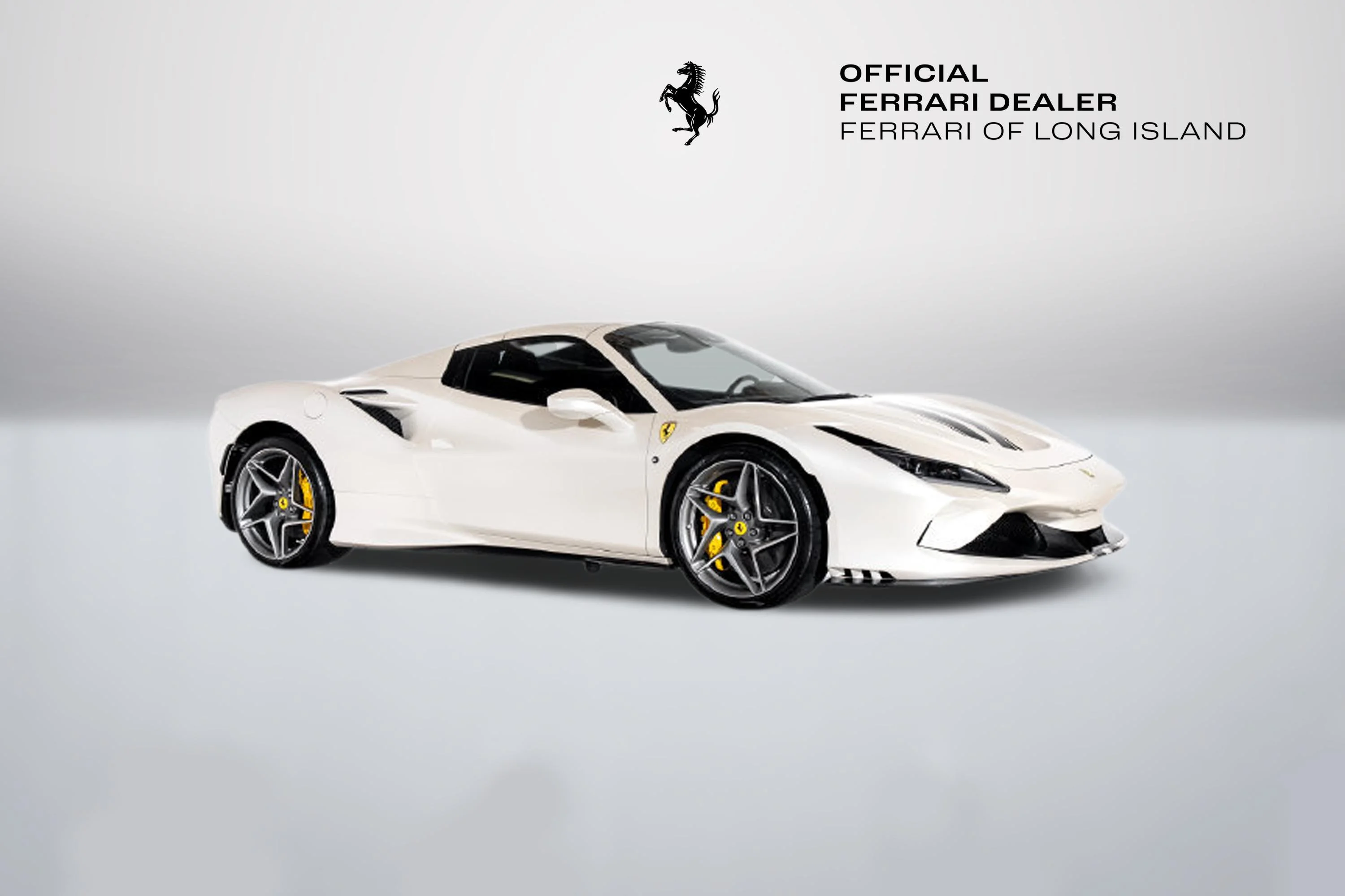 Certified Used 2021 Bianco Fuji Ferrari  image 14
