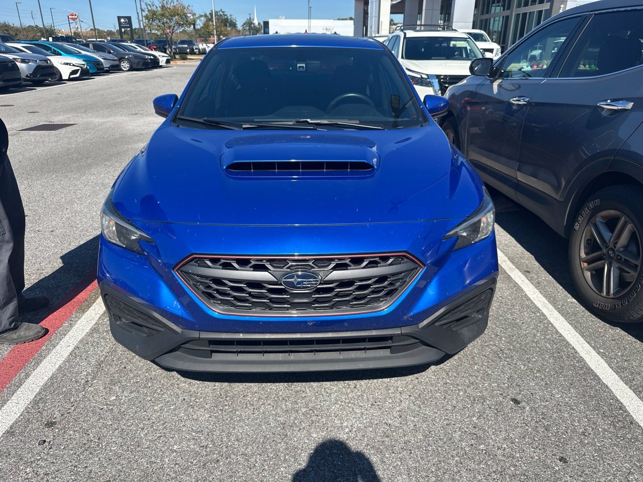 Used 2022 Blue Subaru Premium image 2