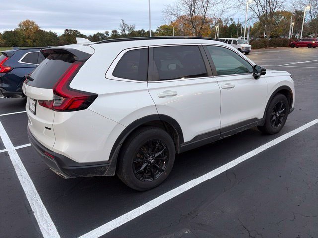Used 2024 Platinum White Pearl Honda Sport image 2