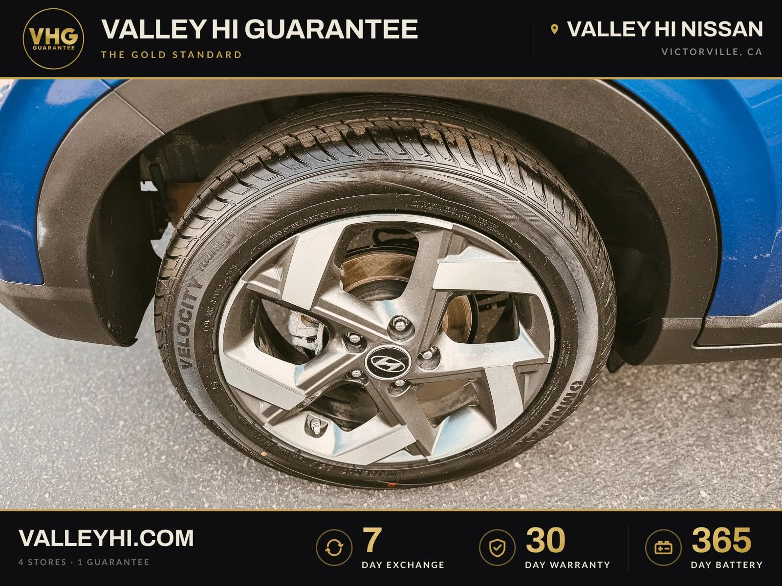 Used 2023 Blue Hyundai Limited image 12