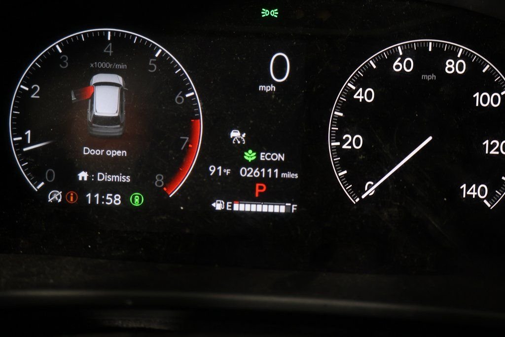 Used 2025 Platinum White Pearl Honda EX image 17
