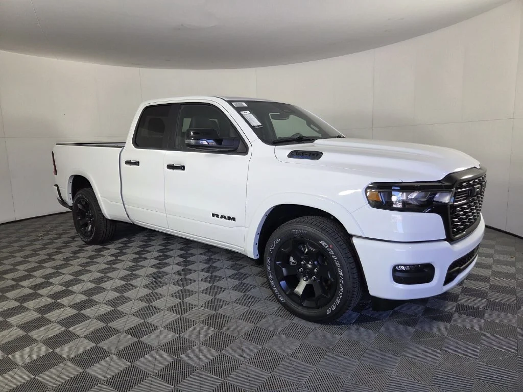 New 2026 Bright White Clear-Coat Exterior Paint RAM Big Horn image 2
