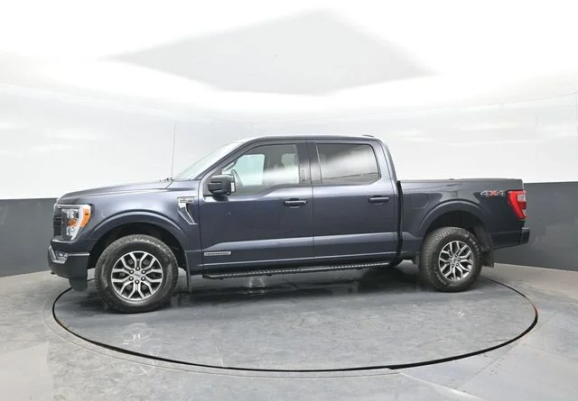 Certified Used 2021 Smoked Quartz Metallic Tinted Clearcoat Ford Lariat image 4