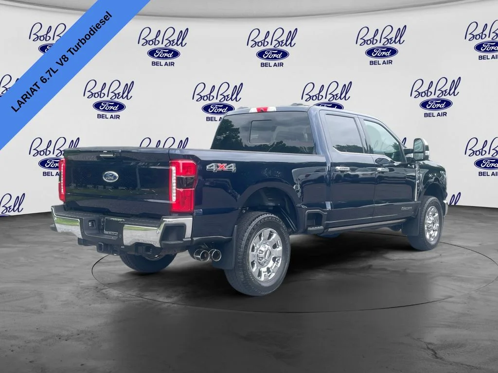 Used 2024 Antimatter Blue Metallic Ford Lariat image 7