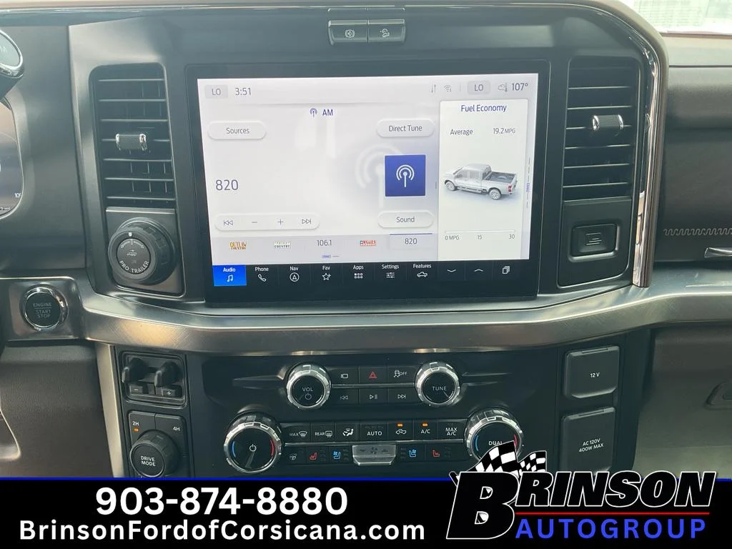 New 2026 Star White Metallic Tri-Coat Ford King Ranch image 16