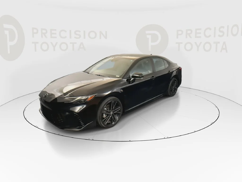 Used 2025 Midnight Black Metallic Toyota XSE image 20