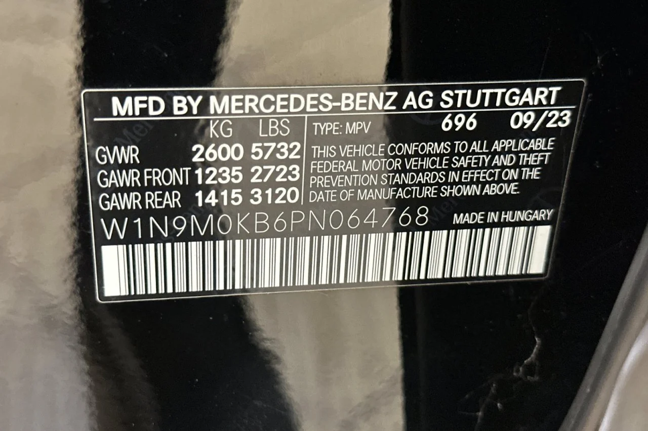 Certified Used 2023 Night Black Mercedes-Benz EQB 300 image 28