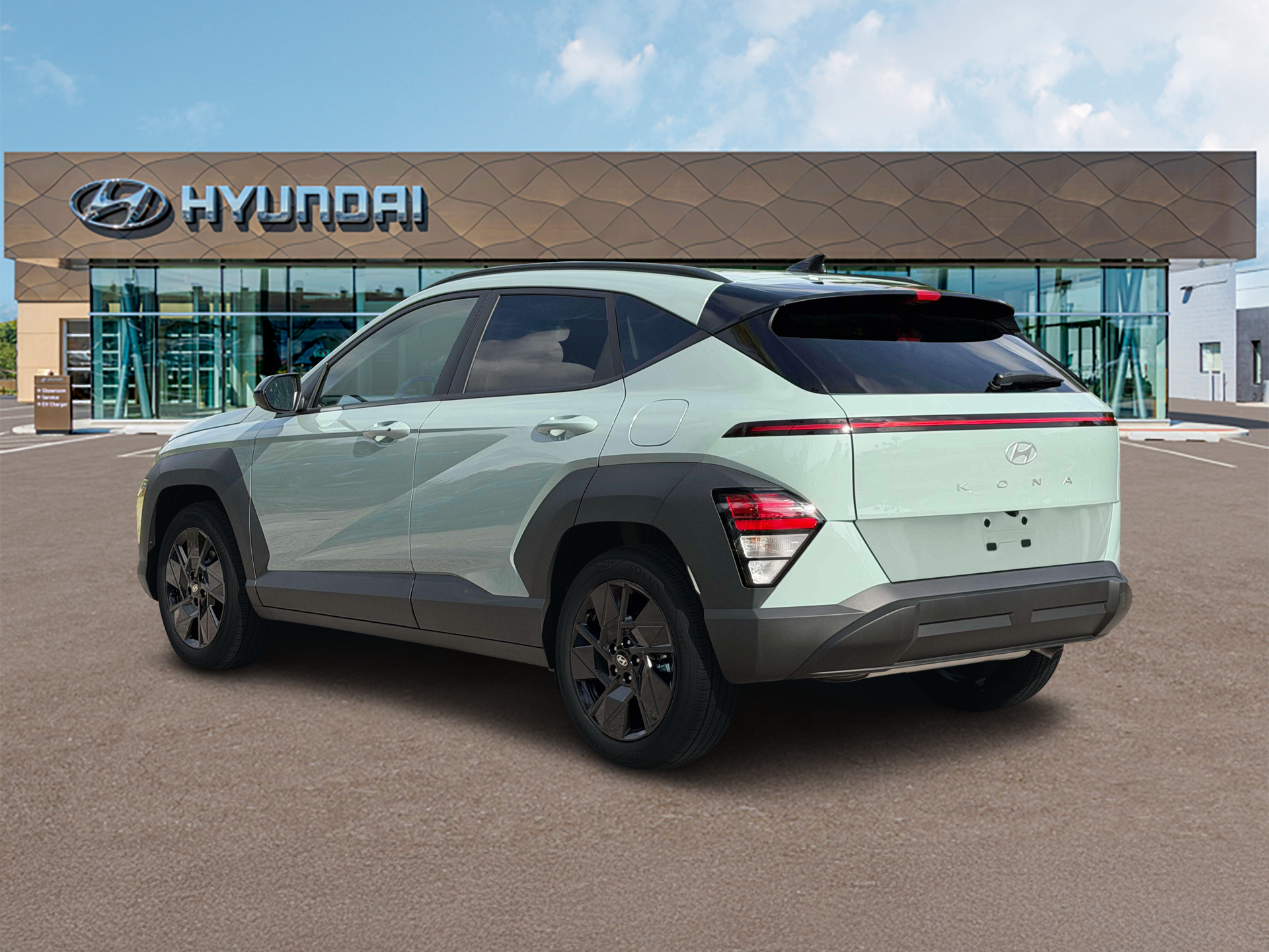 New 2027 Green Hyundai SEL Sport image 5