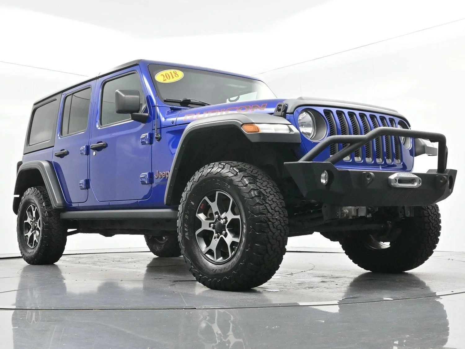 Used 2018 Ocean Blue Metallic Clearcoat Jeep Rubicon image 45