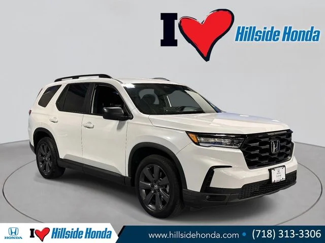 Certified Used 2023 Platinum White Pearl Honda AWD SPORT image 7